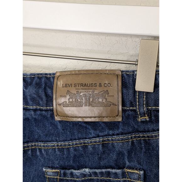 Retro Levis Jean Denim Skort Big Girls Size 12 - Picture 7 of 8
